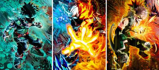 My Hero Academia - (Izuku | Shoto | Bakugo)