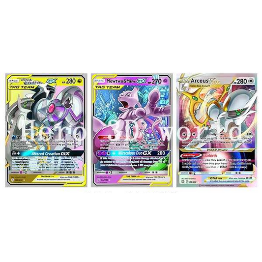 Pokémon - (Arceus, Dialga & Palkia | Mewtwo & Mew | Arceus)