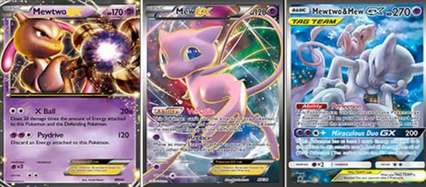 Pokémon - Carte (Mew & Mewtwo)