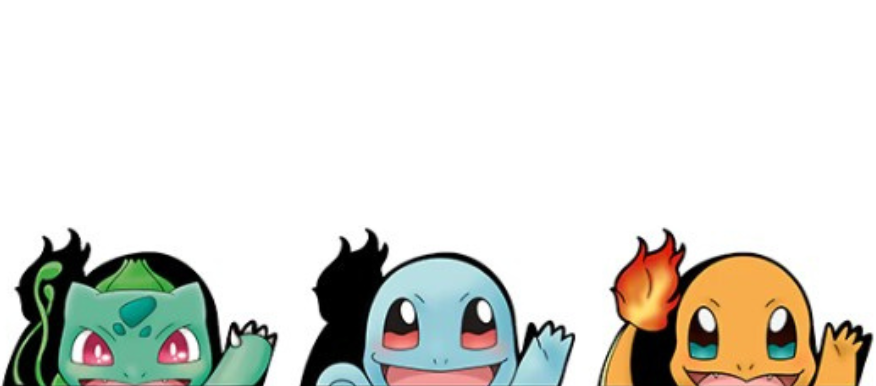 Pokémon - Bulbizarre | Carapuce | Salamèche