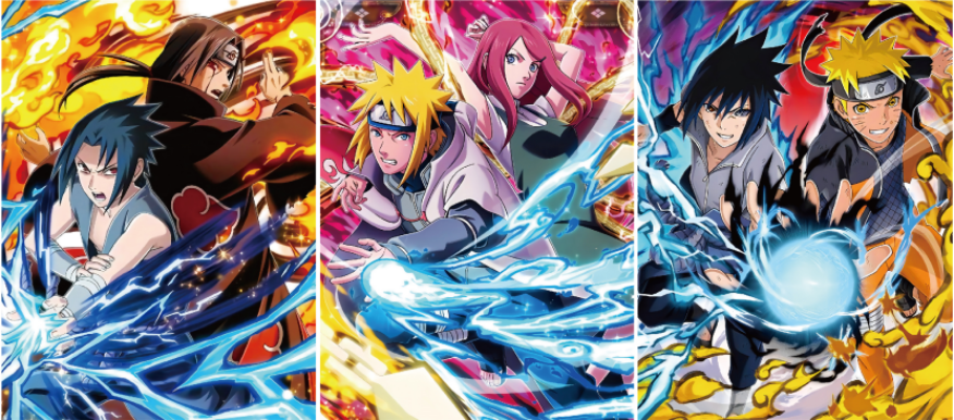 Naruto - (Sasuke & Itachi | Minato & Kushina | Sasuke & Naruto)