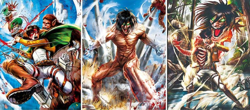 L'Attaque des Titans - (Livaï vs Titan Bestial | Eren Titan | Eren)