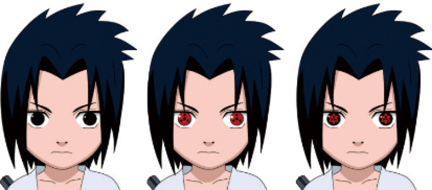Naruto - Sasuke (Sharingan)