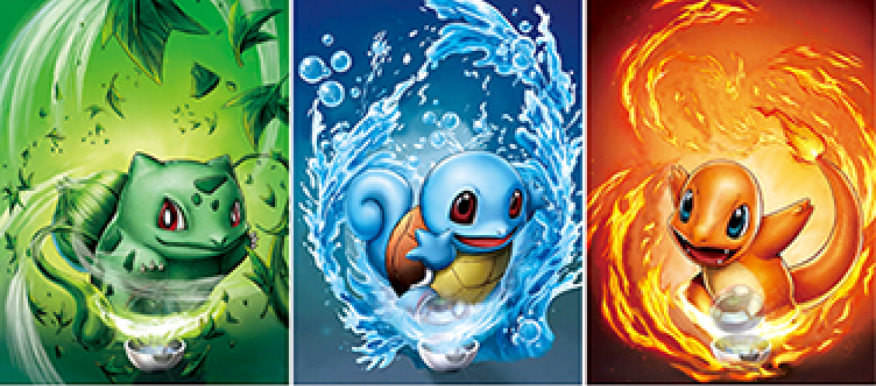 Pokémon - (Bulbizarre | Carapuce | Salamèche)