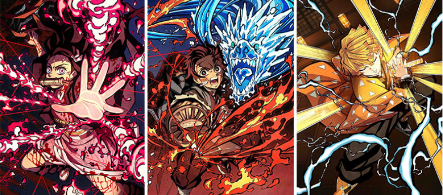 Demon Slayer - (Nezuko | Tanjiro | Zenitsu)