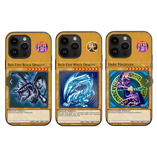 [Précommande] Yu-Gi-Oh! - Carte (Dragon Noir aux Yeux Rouges | Dragon Blanc aux Yeux Bleus | Magicien Sombre)