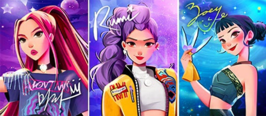 KPop Demon Hunters - Huntrix (Mira | Rumi | Zoey)