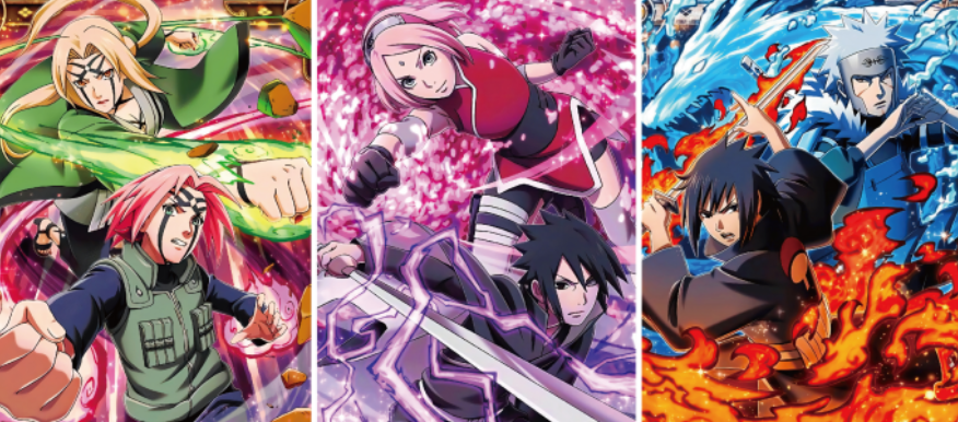 Naruto - (Tsunade & Sakura | Sakura & Sasuke | Izuna & Tobirama)