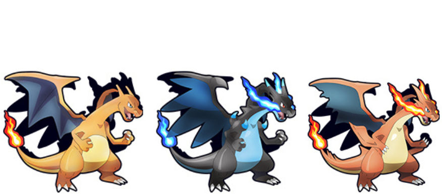 Pokémon - Dracaufeu (Évolutions)