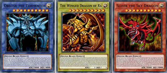 Yu-Gi-Oh! - Carte (Les Trois Dieux Égyptiens)