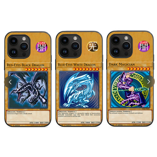 [Précommande] Yu-Gi-Oh! - Carte (Dragon Noir aux Yeux Rouges | Dragon Blanc aux Yeux Bleus | Magicien Sombre)