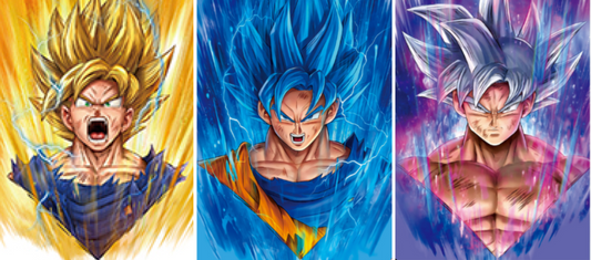 Dragon Ball - (Goku Transformations)