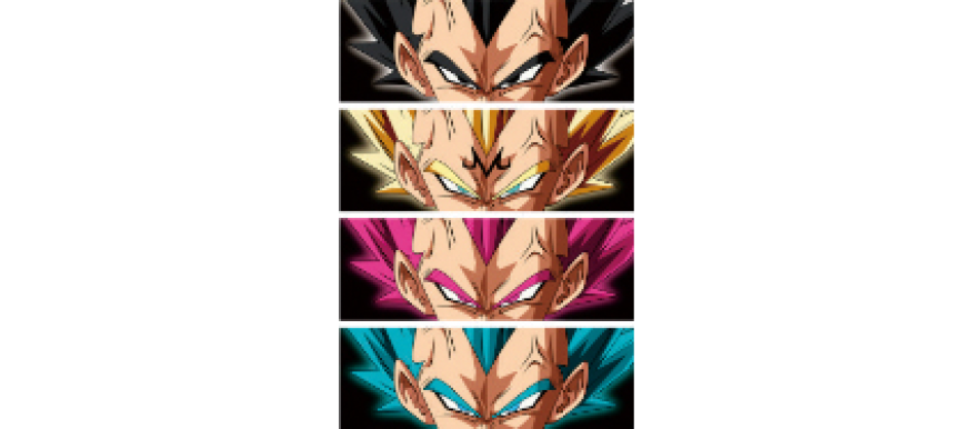 Dragon Ball - Vegeta (Transformations)