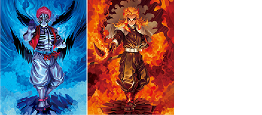 Demon Slayer - (Akaza | Rengoku)